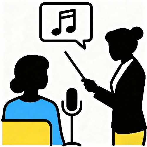 one on one vocal music